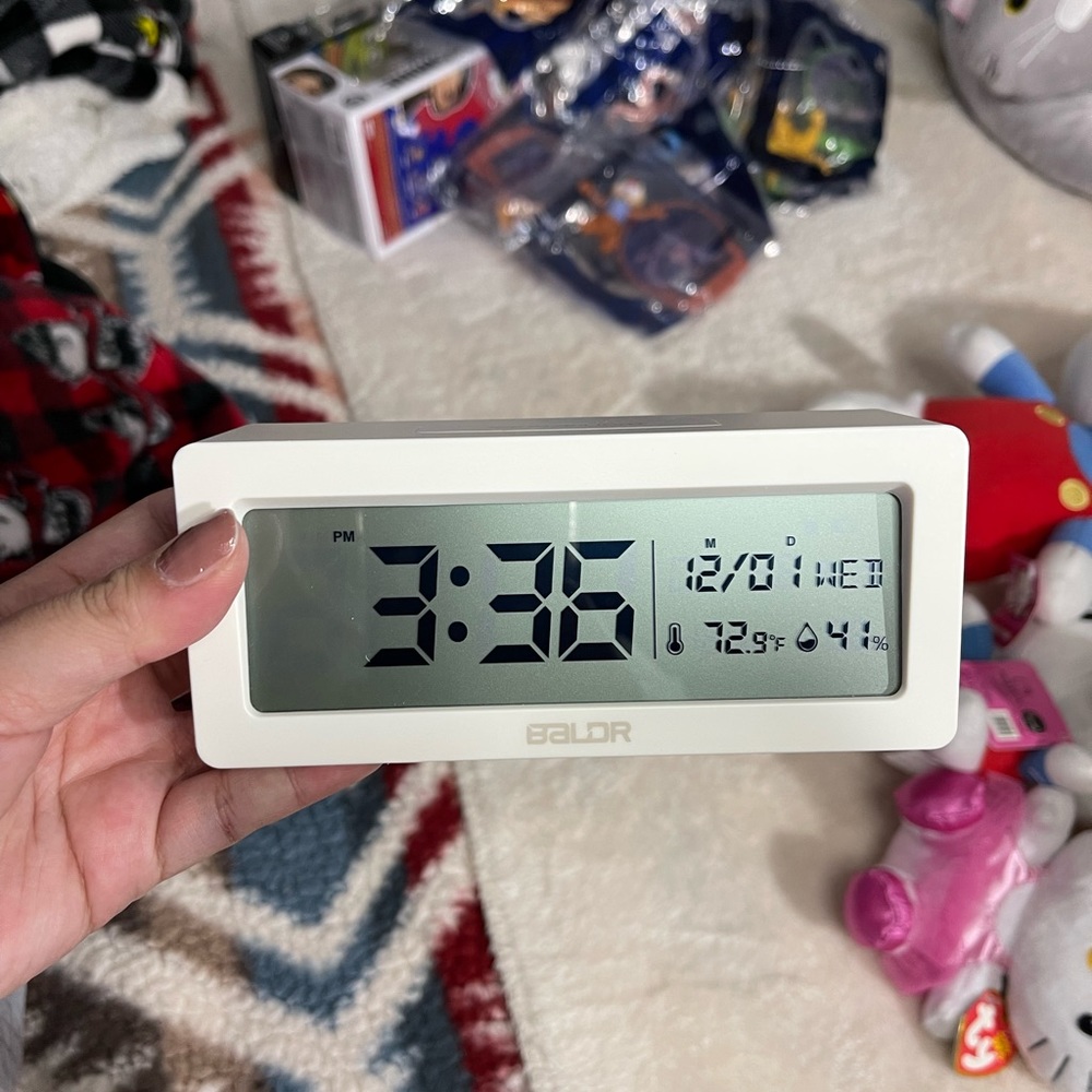 Compact Digital Alarm Clock